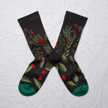 Chaussettes Cueillette Faux Noir